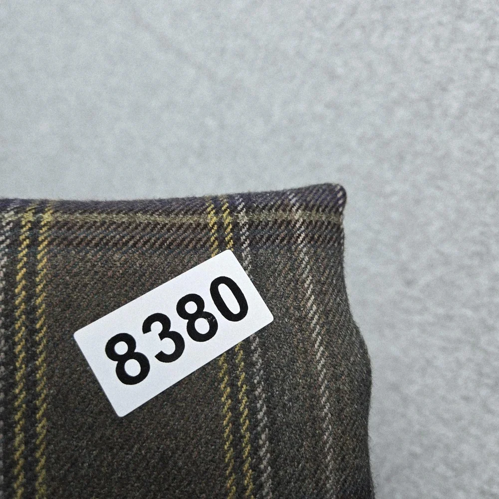 Ted Baker Sport Coat Mens 44 Brown Plaid Wool Tweed 2 Button Made In Italy